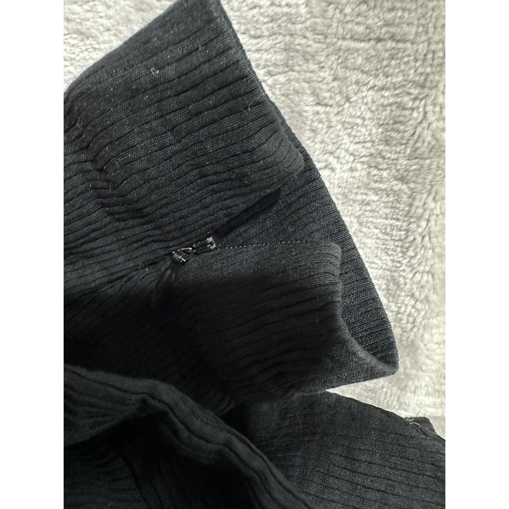 H&M Open Blazer Women's Size 8 Black Lined Lightweight Long Sleeve EUC - Picture 8 of 8